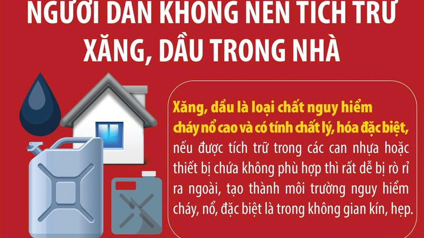 Phường Hồng Hà tăng cường tuyên truyền phòng ngừa cháy, nổ do tích trữ xăng dầu, khí Gas trong khu dân cư
