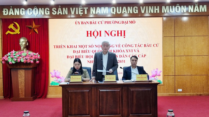 Tập trung hoàn thành công tác chuẩn bị Cuộc bầu cử đại biểu Quốc hội khóa XVI và đại biểu HĐND các cấp nhiệm kỳ 2026-2031