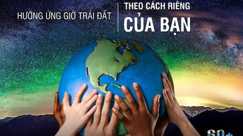 Tuyên truyền hưởng ứng Chiến dịch Giờ Trái đất năm 2026