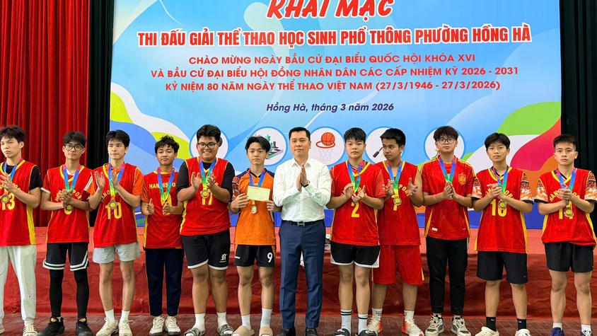 Phường Hồng Hà tổ chức chuỗi các hoạt động thể dục thể thao hướng tới kỷ niệm 80 năm Ngày Thể thao Việt Nam (27/3/1946 – 27/3/2026)