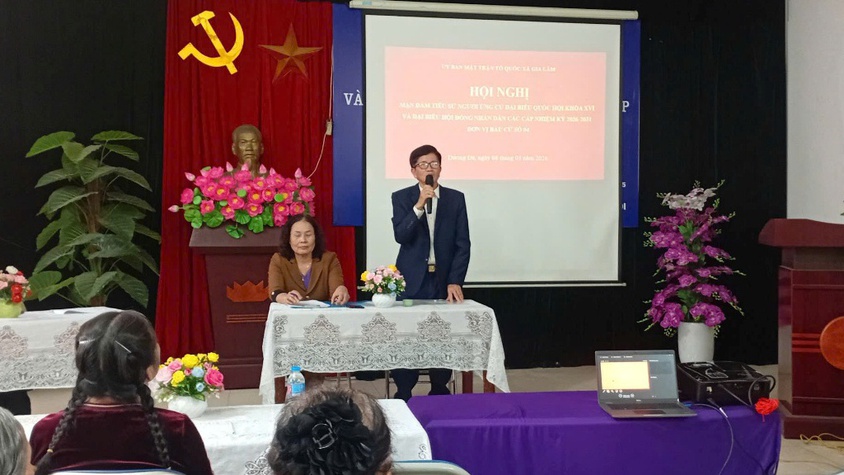 Xã Gia Lâm hoàn thành các hội nghị mạn đàm tiểu sử người ứng cử đại biểu HĐND xã