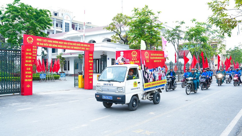 Quốc Oai rộn ràng khí thế hướng tới Ngày hội non sông