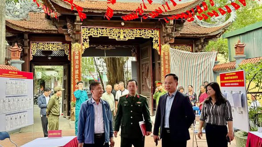 Phường Tương Mai hoàn tất công tác chuẩn bị cho ngày bẩu cử 15/3/2026