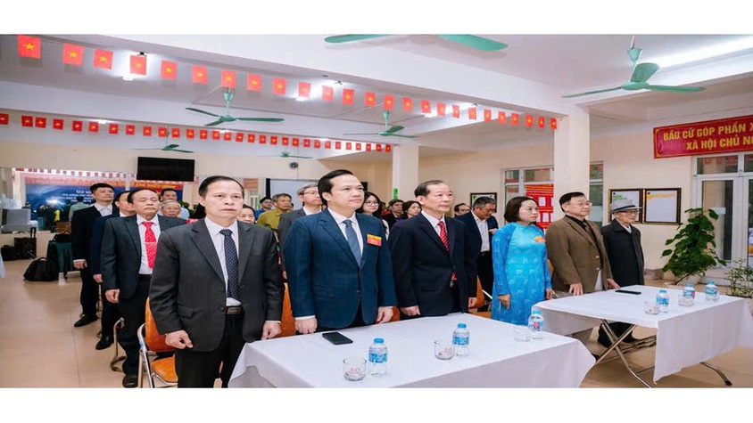 Phường Đông Ngạc tổ chức thành công cuộc bầu cử đại biểu Quốc hội khóa XVI và đại biểu HĐND các cấp nhiệm kỳ 2026 – 2031; Thực sự là ngày hội của toàn dân