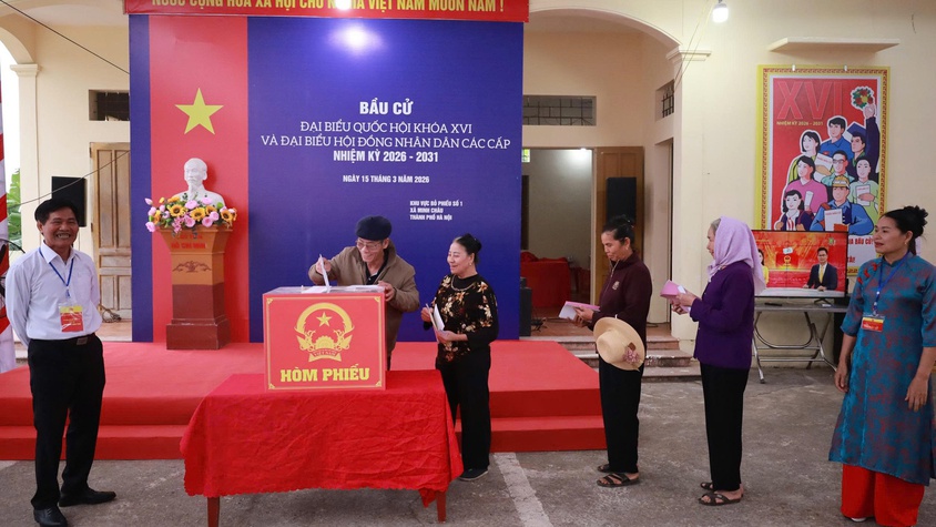 Ứng dụng công nghệ vào bầu cử tại xã đảo Minh Châu