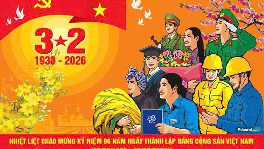 Phường Đông Ngạc đẩy mạnh tuyên truyền các ngày lễ lớn và sự kiện lịch sử quan trọng năm 2026 trên địa bàn phường 