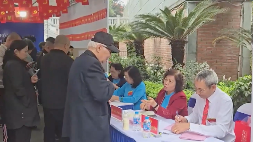 Hơn 39.000 cử tri phường Đống Đa đã đi bỏ phiếu