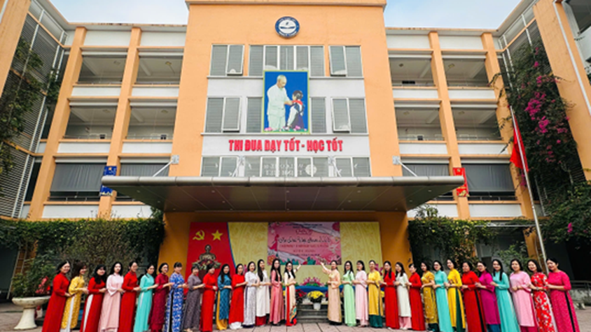 TRƯỜNG THCS THỊNH LIỆT TÍCH CỰC LAN TỎA VĂN HÓA ỨNG XỬ, XÂY DỰNG 