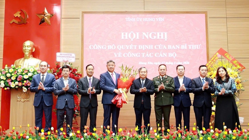 Phó Chủ tịch UBND Thành phố Hà Nội Nguyễn Mạnh Quyền được chỉ định làm Phó Bí thư Tỉnh ủy Hưng Yên