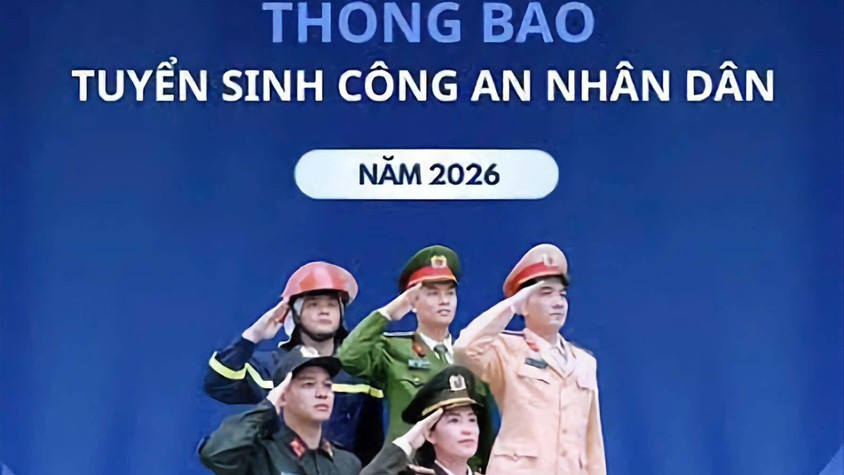 THÔNG BÁO TUYỂN SINH VÀO ĐẠI HỌC, TRUNG CẤP, VĂN BẰNG 2, TUYỂN MỚI CÁC TRƯỜNG CAND NĂM 2026