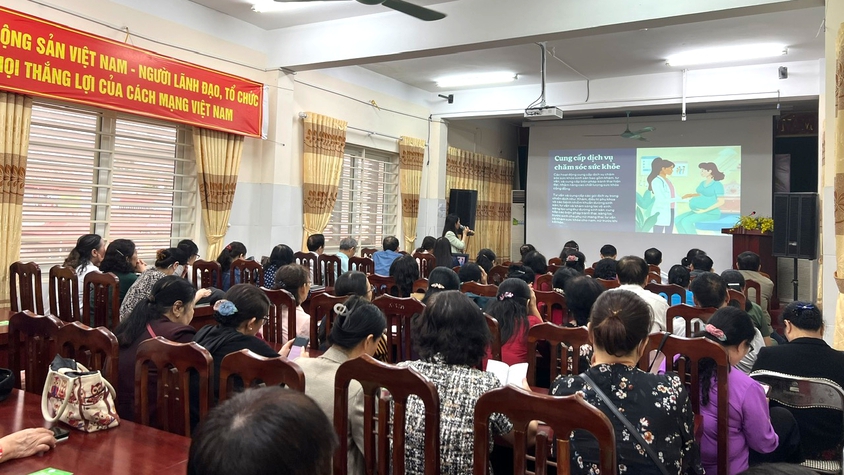 Trạm Y tế phường Hà Đông triển khai chiến dịch nâng cao chất lượng dân số năm 2026