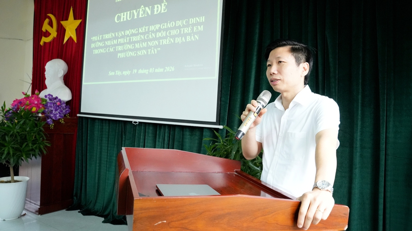 KIẾN TẬP CHUYÊN ĐỀ PHÁT TRIỂN VẬN ĐỘNG KẾT HỢP GIÁO DỤC DINH DƯỠNG CHO TRẺ MẦM NON