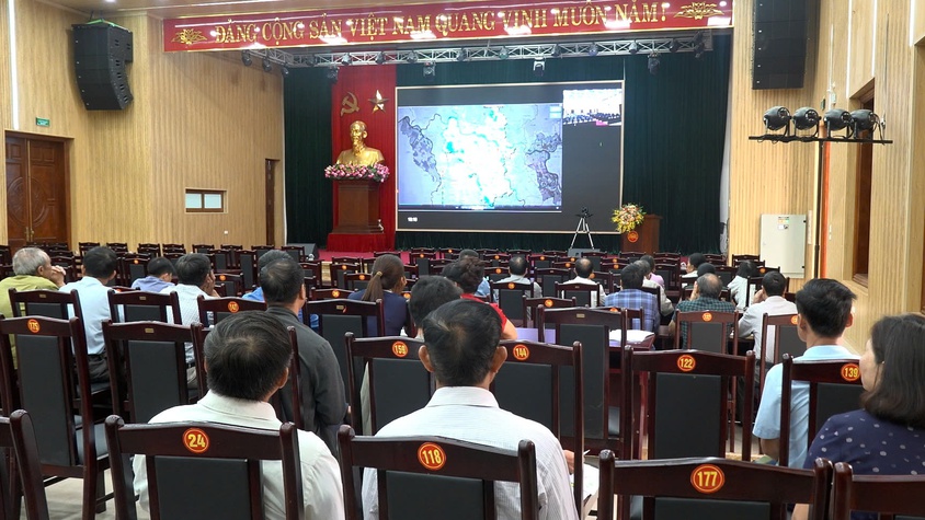 XÃ THANH OAI THAM DỰ HỘI NGHỊ TRỰC TUYẾN LẤY Ý KIẾN QUY HOẠCH THỦ ĐÔ HÀ NỘI TẦM NHÌN 100 NĂM