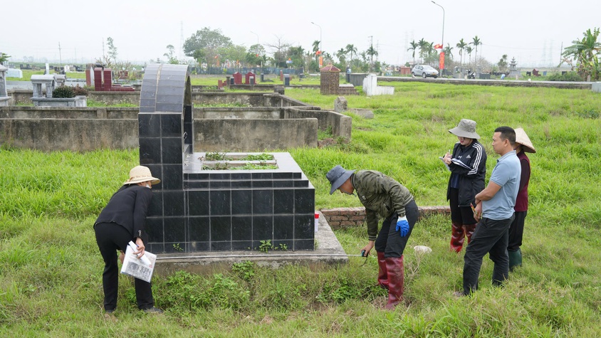 Thanh Oai đẩy nhanh kiểm đếm mồ mả phục vụ dự án Khu đô thị thể thao Olympic