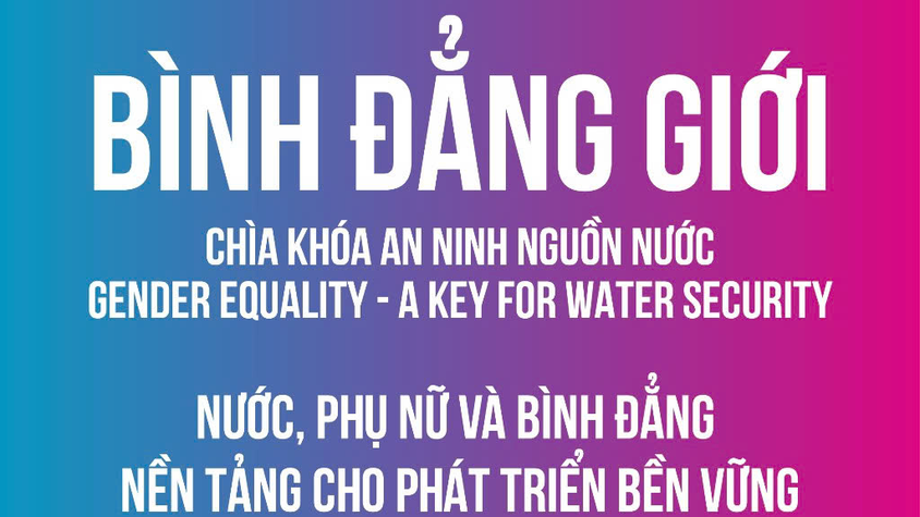 Chủ đề Ngày Nước Thế giới 2026: Nước và bình đẳng giới