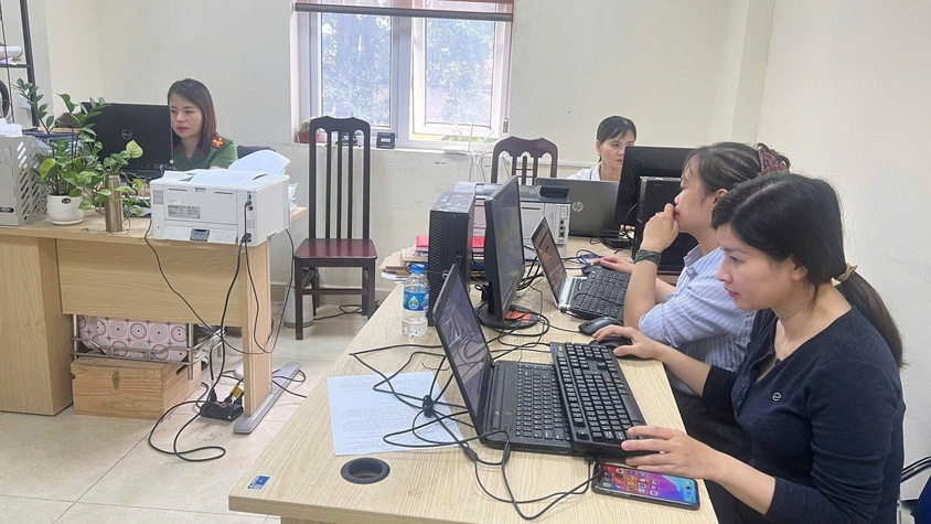 Thanh Oai tăng tốc chiến dịch 90 ngày rà soát, chuẩn hóa, làm sạch dữ liệu sức khỏe người dân