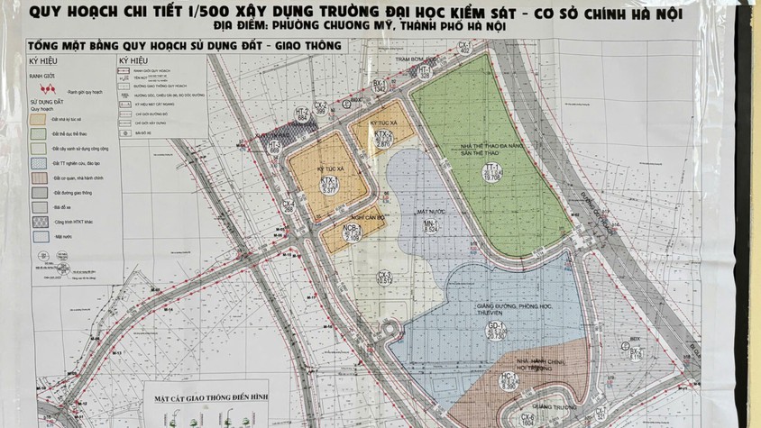 Chương Mỹ triển khai công tác thu hồi, giải phóng mặt bằng Dự án đầu tư xây dựng trường Đại học Kiểm sát – Cơ sở chính tại Hà Nội