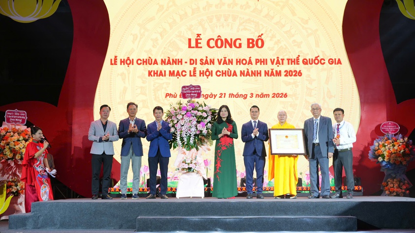 Xã Phù Đổng tổ chức Lễ công bố Lễ hội Chùa Nành - Di sản văn hóa phi vật thể quốc gia và khai mạc Lễ hội truyền thống Chùa Nành năm 2026. 