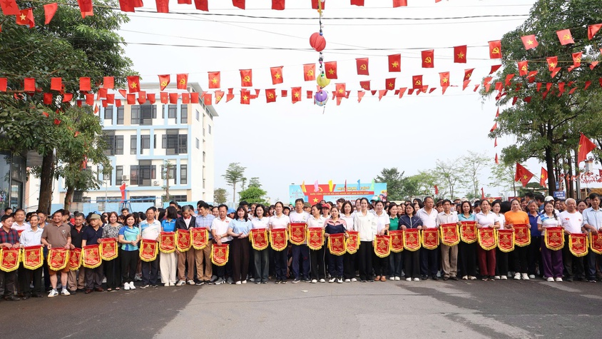 Xã Vân Đình phát động Ngày chạy Olympic vì sức khỏe toàn dân – Giải chạy Báo Hà Nội Mới lần thứ 51 Vì hòa bình năm 2026