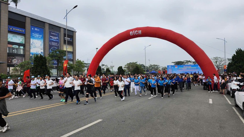 Lan tỏa Ngày chạy Olympic vì sức khỏe toàn dân năm 2026 tại phường Phúc Lợi