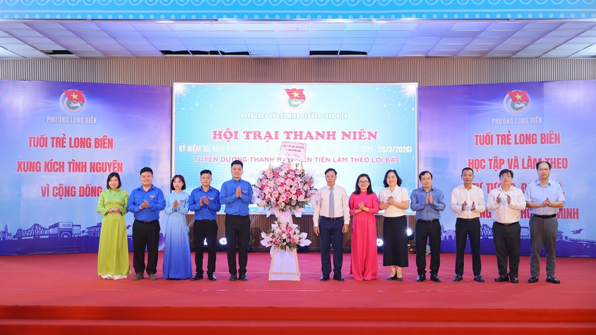 Hội trại thanh thiếu nhi phường năm 2026 - Dấu ấn sôi nổi kỷ niệm 95 năm ngày thành lập Đoàn TNCS Hồ Chí Minh