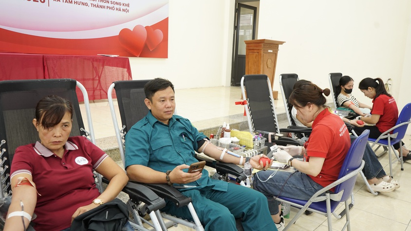 Tam Hưng tổ chức Ngày hội hiến máu tình nguyện đợt 1 năm 2026, tiếp nhận 174 đơn vị máu an toàn