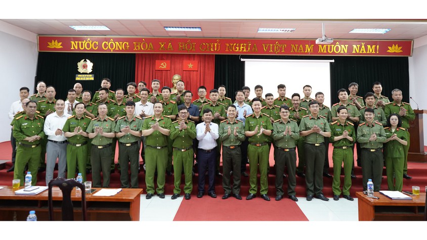 Cụm thi đua số 16 – Công an Thành phố Hà Nội: Nâng cao hiệu quả bảo đảm an ninh trật tự công tác giải phóng mặt bằng từ cơ sở