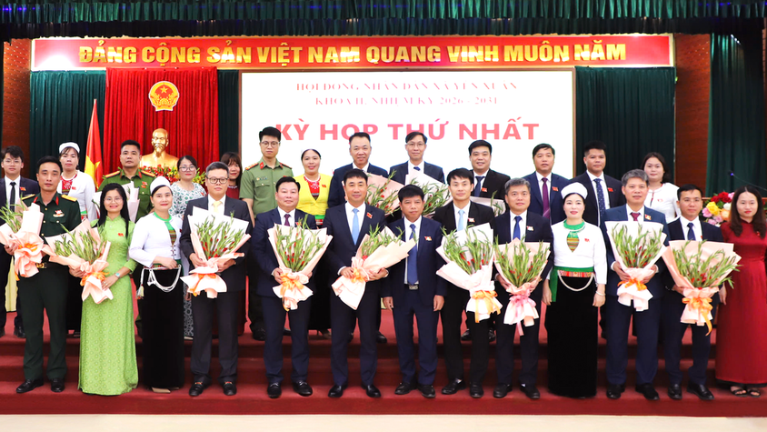 Xã Yên Xuân tổ chức thành công Kỳ họp thứ nhất HĐND xã khóa II, nhiệm kỳ 2026–2031