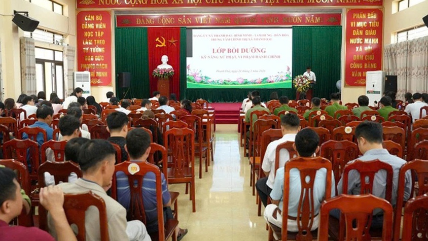 Bồi dưỡng kỹ năng xử phạt vi phạm hành chính cho cán bộ cơ sở