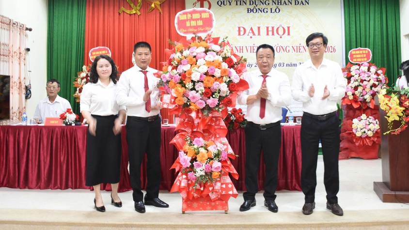 ĐẠI HỘI ĐẠI BIỂU THÀNH VIÊN THƯỜNG NIÊN QUỸ TÍN DỤNG NHÂN DÂN ĐÔNG LỖ NĂM 2026.