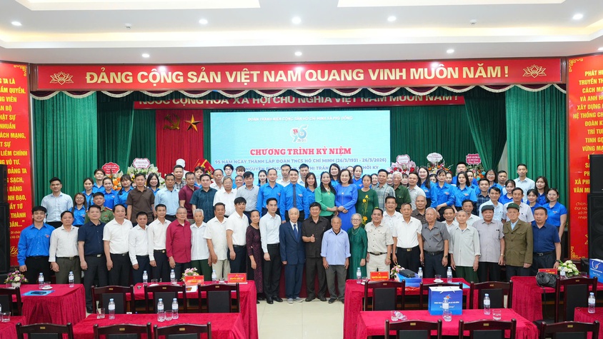 Đoàn thanh niên xã Phù Đổng kỷ niệm 95 ngày thành lập Đoàn 26/3/1931 – 26/3/2026 