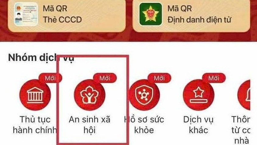 BÀI TUYÊN TRUYỀN: Tích hợp tài khoản hưởng an sinh xã hội trên ứng dụng VneID