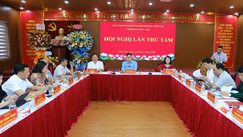 Vĩnh Tuy quyết liệt tháo gỡ “điểm nghẽn” hạ tầng, tạo động lực phát triển đô thị cửa ngõ Thủ đô