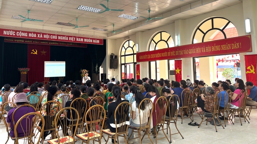 Trạm Y tế phường Hà Đông hoàn thành truyền thông trước chiến dịch chăm sóc sức khỏe sinh sản và kế hoạch hóa gia đình năm 2026