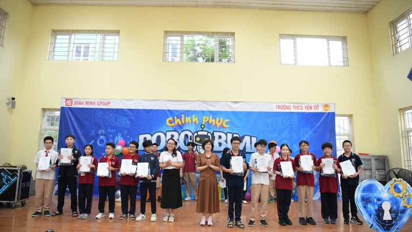 TRƯỜNG THCS YÊN SỞ TỔ CHỨC THÀNH CÔNG CUỘC THI 