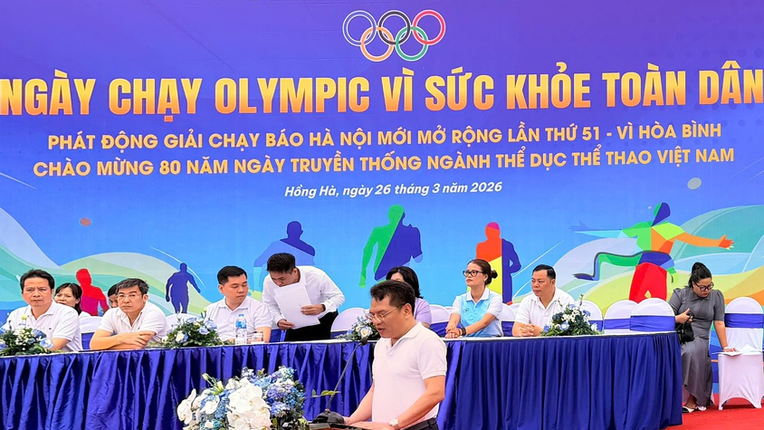 Hưởng ứng Ngày chạy Olympic Vì sức khỏe toàn dân 2026