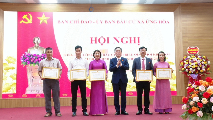 ỨNG HOÀ TỔNG KẾT CÔNG TÁC BẦU CỬ QUỐC HỘI KHÓA XVI VÀ ĐẠI BIỂU HĐND CÁC CẤP, NHIỆM KỲ 2026 – 2031.