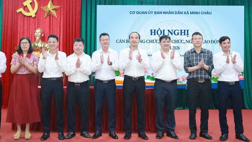Minh Châu phát huy dân chủ, triển khai nhiệm vụ năm 2026 với quyết tâm cao.
