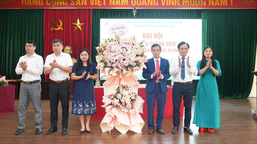 HTX Dịch vụ Nông nghiệp Kinh doanh thương mại tổng hợp Dương Liễu tổ chức Đại hội đại biểu thành viên tổng kết hoạt động năm 2025