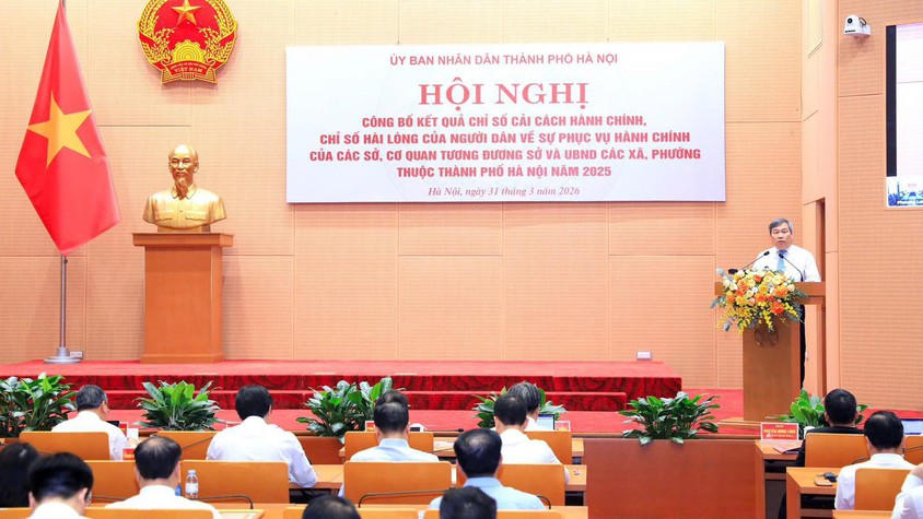 Xã Đại Xuyên tham dự hội nghị trực tuyến công bố kết quả chỉ số cải cách hành chính năm 2025