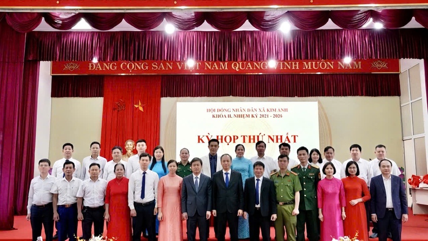 KỲ HỌP THỨ NHẤT HĐND XÃ KIM ANH KHÓA II, NHIỆM KỲ 2026 – 2031: KHỞI ĐẦU MỚI – KHÁT VỌNG MỚI – NIỀM TIN MỚI
