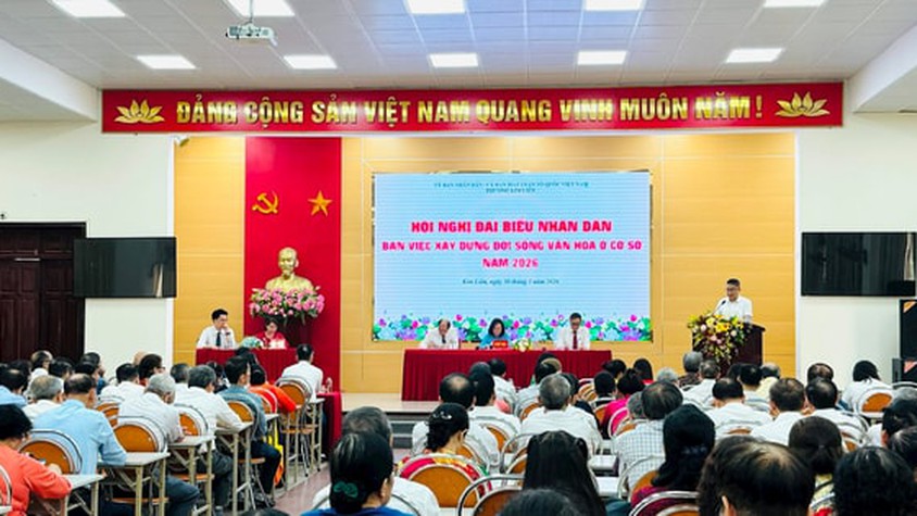 Phường Kim Liên phát huy sức dân trong xây dựng đời sống văn hóa cơ sở
