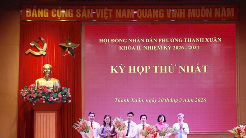 Đồng chí Nguyễn Huy Cường tái đắc cử Chủ tịch HĐND phường Thanh Xuân