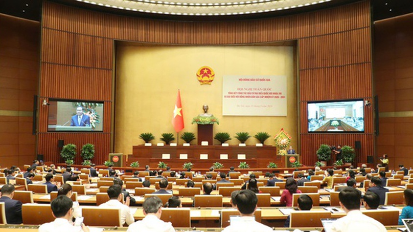 Hội đồng Bầu cử Quốc gia tổ chức Hội nghị toàn quốc tổng kết công tác bầu cử đại biểu Quốc hội khóa XVI và đại biểu Hội đồng nhân dân các cấp nhiệm kỳ 2026-2031 