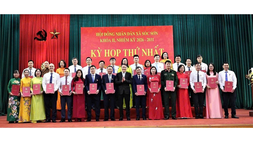 HĐND XÃ SÓC SƠN KHÓA II TỔ CHỨC KỲ HỌP THỨ NHẤT, NHIỆM KỲ 2026 – 2031
