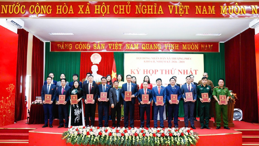 Xã Thượng Phúc: Tổ chức thành công Kỳ họp thứ nhất HĐND xã khóa II, nhiệm kỳ 2026–2031
