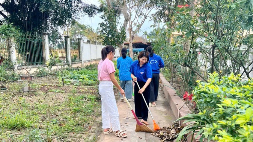 Thượng Phúc tăng cường giảm phát thải nhựa, xây dựng trường học xanh