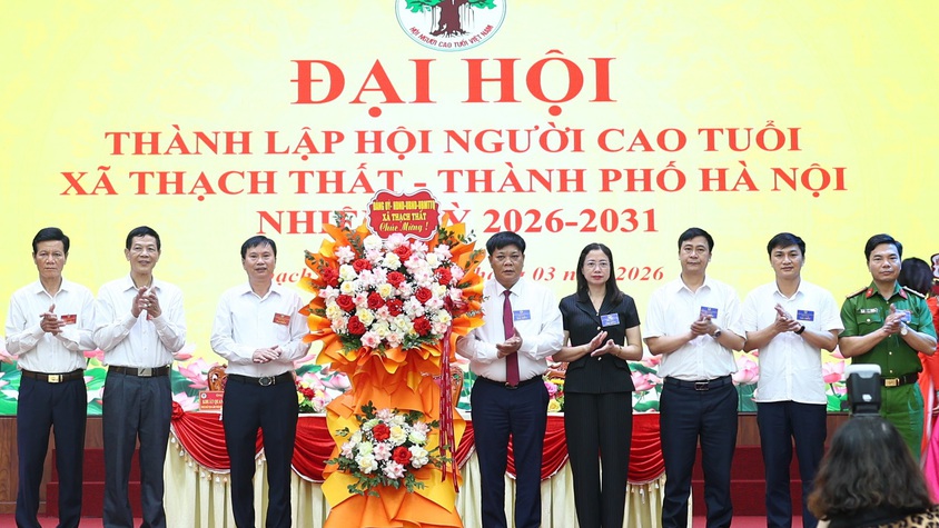 Thạch Thất: Đại hội thành lập Hội người cao tuổi nhiệm kỳ 2026 – 2031