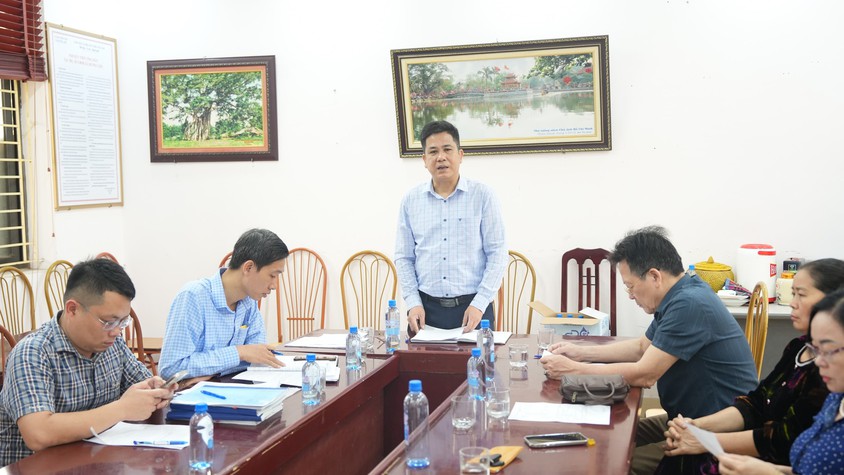 Hội nghị họp dân phổ biến chính sách bồi thường để triển khai thực hiện dự án Cụm công nghiệp Dương Liễu – giai đoạn 2 