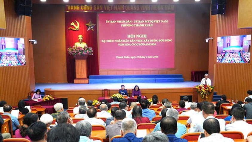 Thanh Xuân: Phát huy dân chủ, nâng cao chất lượng đời sống văn hóa ở cơ sở